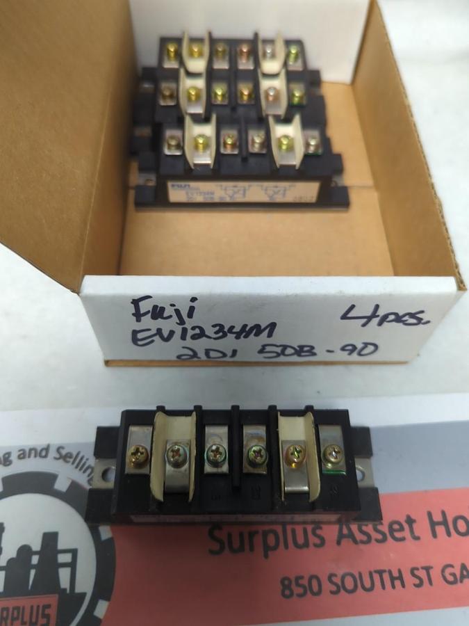 Used FUJI,EV1234M,TRANSISTOR MODULE LOT OF 4 PRE-OWNED