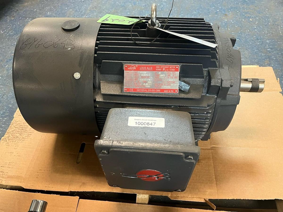 LOUIS ALLIS,A252109,MOTOR 25HP 3550RPM 3PH 284TS