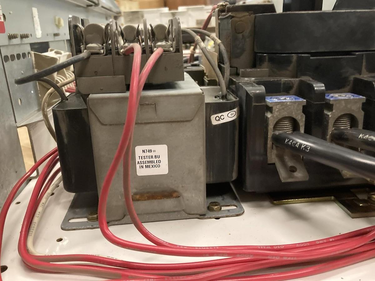 Used GE,Model 8000 Type FVNR,Size 4 Evolution FUSED Starter MCC Bucket 480V 100A