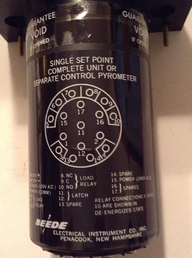 Used Beede,MR4-14-07-F01-H0B, Meter Relay