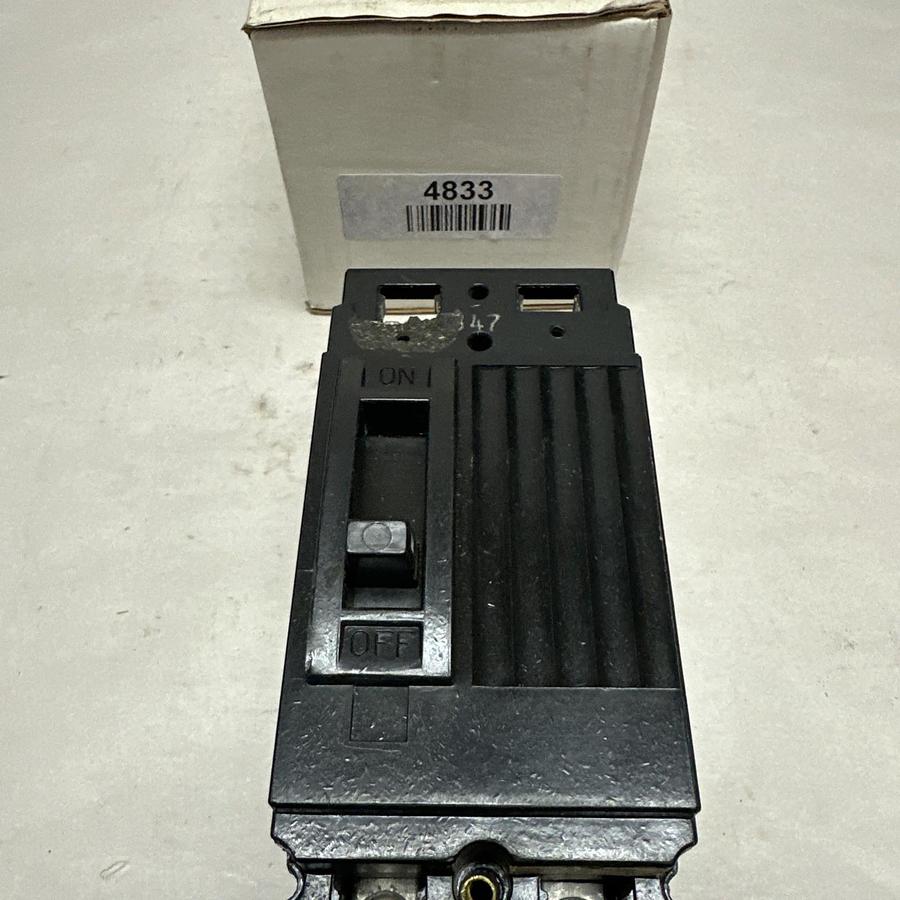 Used GE,TE122100,100 Amp 2 Pole 240VAC Circuit Breaker