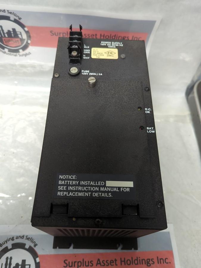 Used SQUARE D,8030 PS21,POWER SUPPLY MODULE SERIES A2 120VAC 50/60HZ 150VA PRE-OWNED