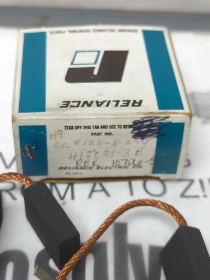 RELIANCE ELECTRIC,REK10706-S,CARBON MOTOR BRUSHES BOX OF 4 BRUSHES NOS