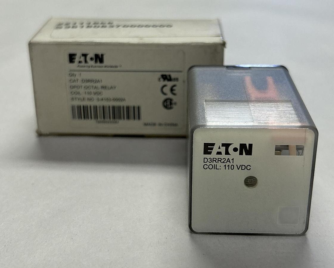 Used EATON,D3RR2A1,GENERAL PURPOSE RELAY NEW