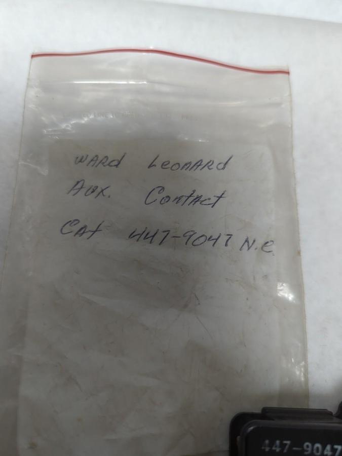 Used WARD LEONARD,447-9047 N.C.,AUXILIARY CONTACT PRE-OWNED
