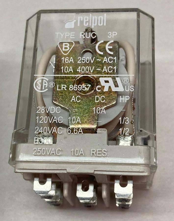 Relpol,Type RUC-1013-26-5024,Relay