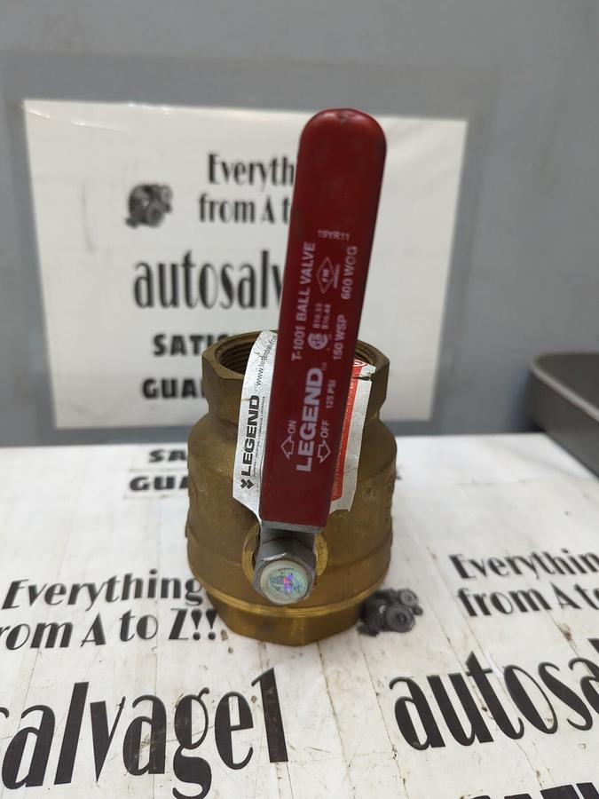 LEGEND,T 1001, FULL PORT 2 INCH BALL VALVE 150WSP/600WOG NOS