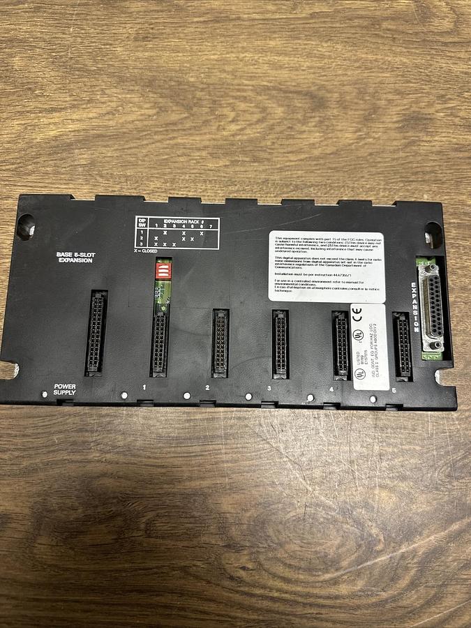 Used GE Fanuc,IC693CHS398G,5 Slot Expansion Base