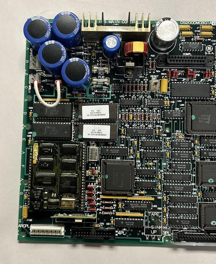 Used GENERAL ELECTRIC,DS215DMCBG1AZZ03A,IOS MAIN CONTROL BOARD REFURBISHED