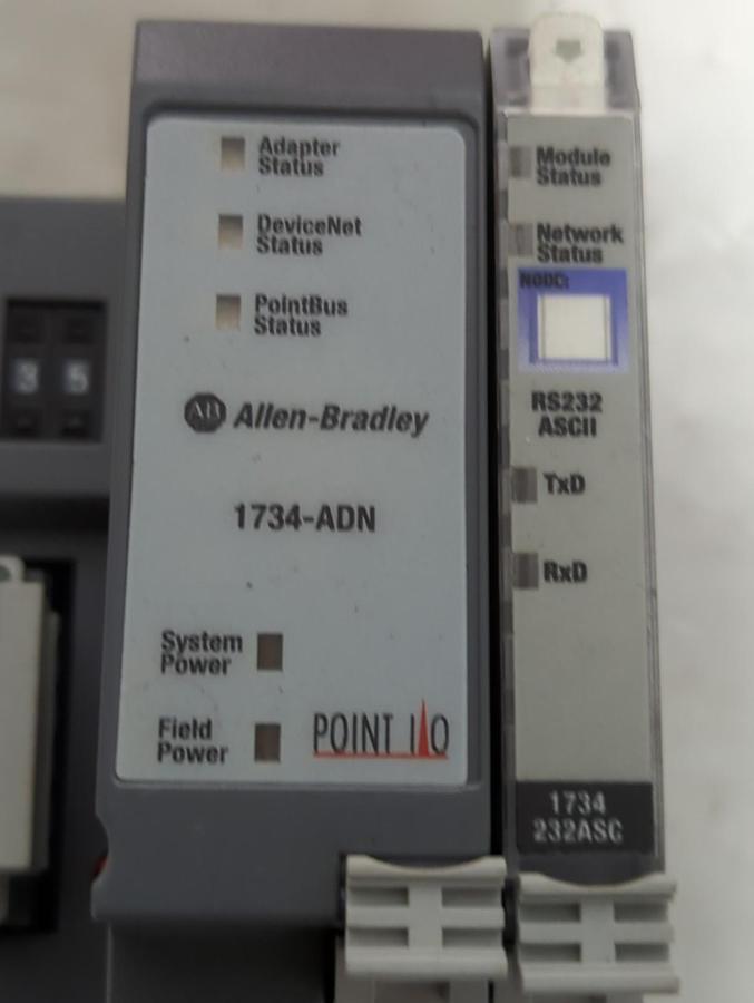 Used ALLEN BRADLEY,1734-ADN,DEVICENET SERIES B NETWORK ADAPTER PRE-OWNED