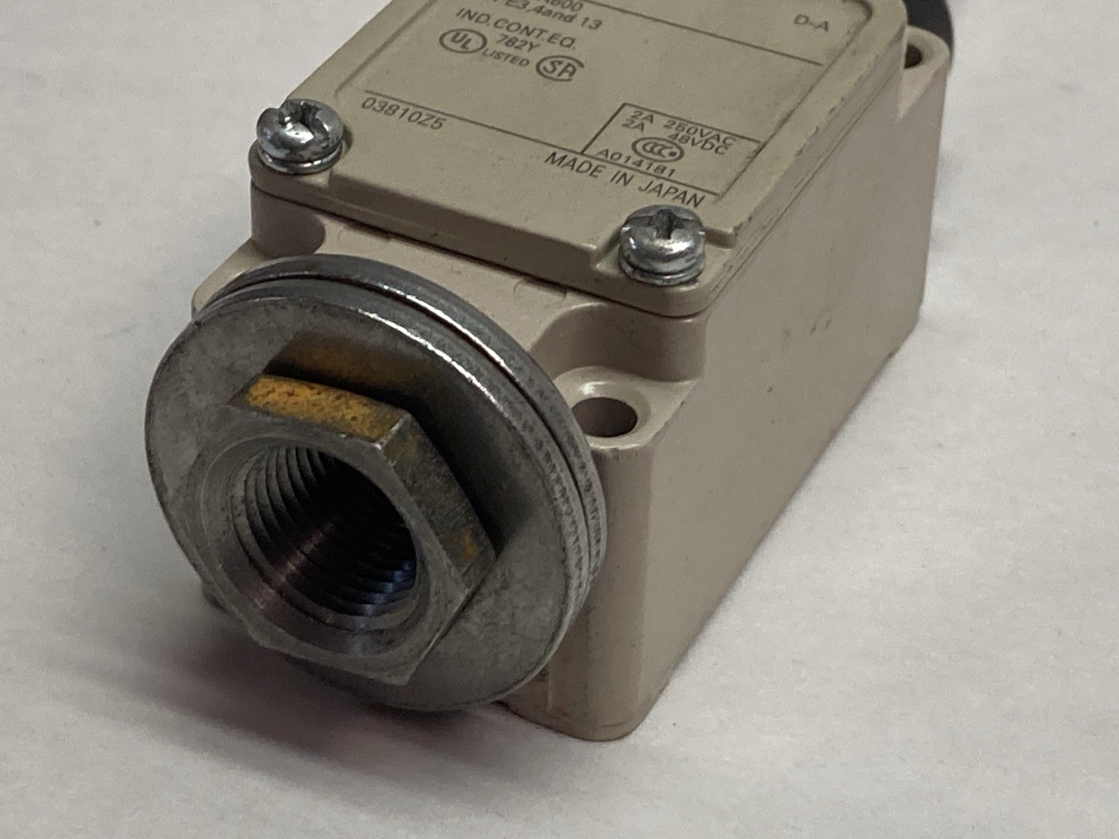Omron,WLNJ,Limit Switch NEMA A600 Type 3,4 and 13 250Vac