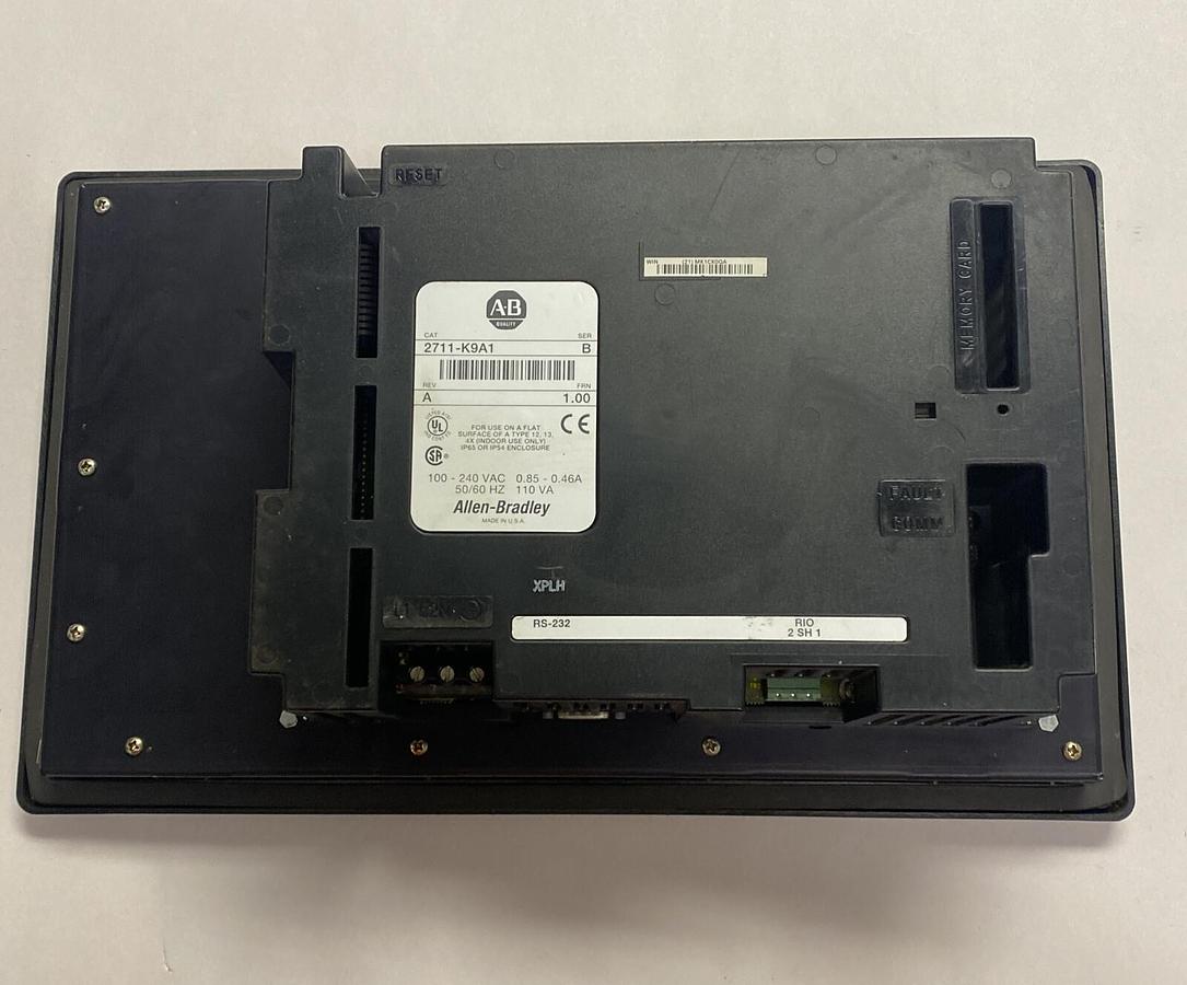 Used ALLEN BRADLEY,2711-K9A1,SERIES B PANELVIEW 900 OPERATOR INTERFACE