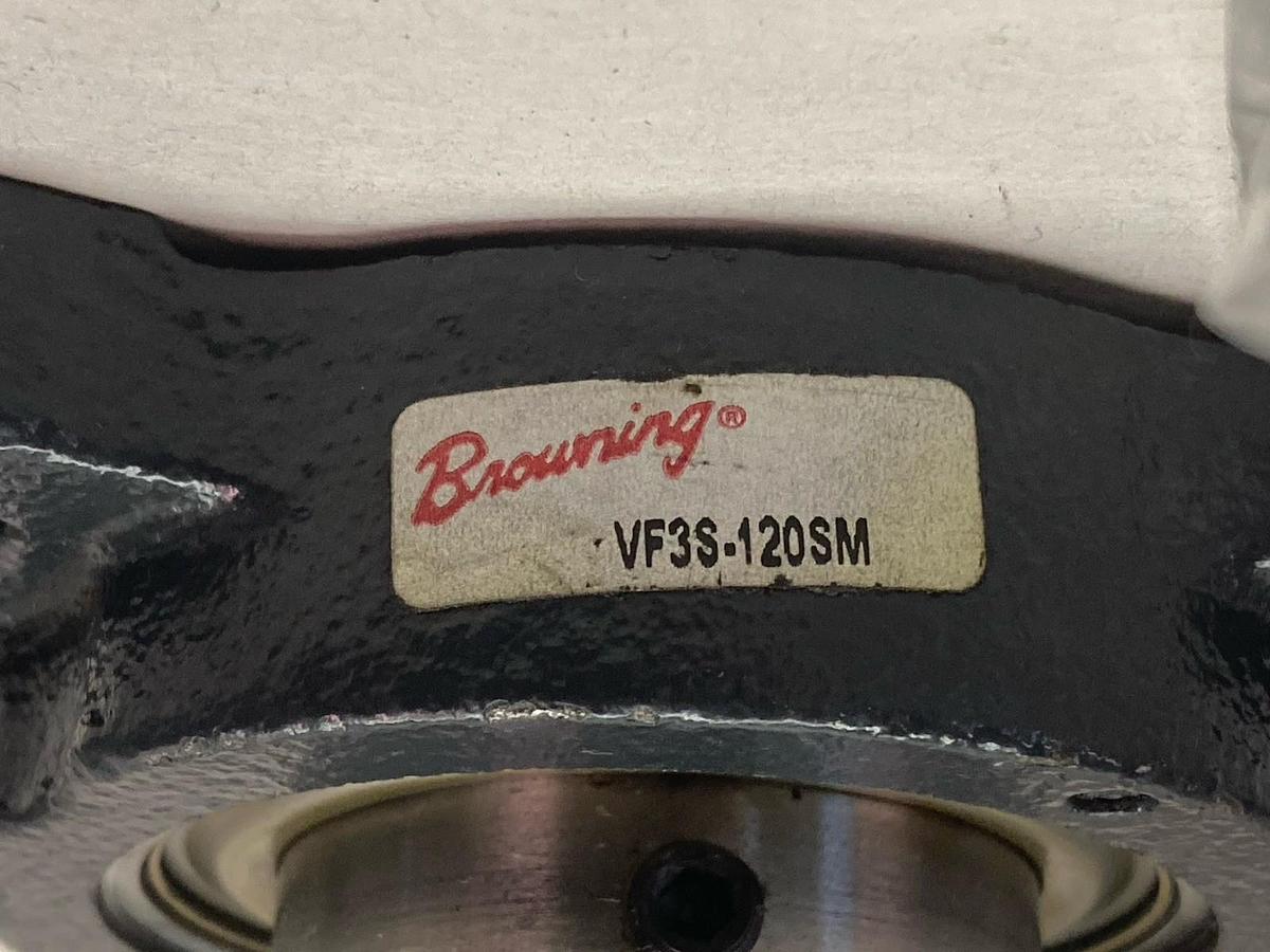 Browning,VF3S-120SM,3-Bolt Flange Bearing Unit 1-1/4 Inch Bore