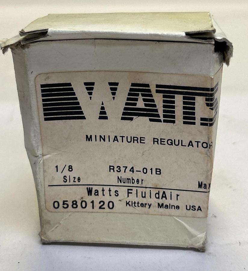 WATTS,R374-01B,MINIATURE REGULATOR 1/8 INCH NOS