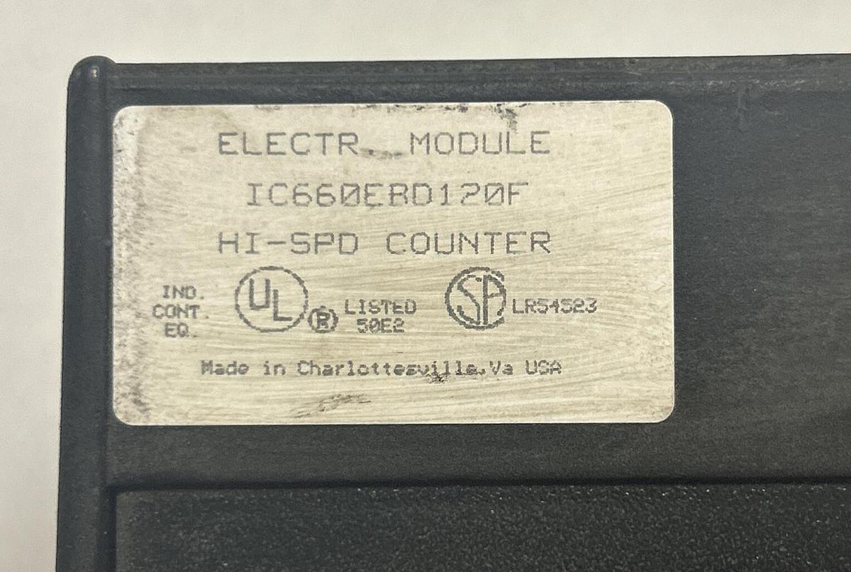 Used GE FANUC,IC660EBD120F,GENIUS BLOCK I/O MODULE