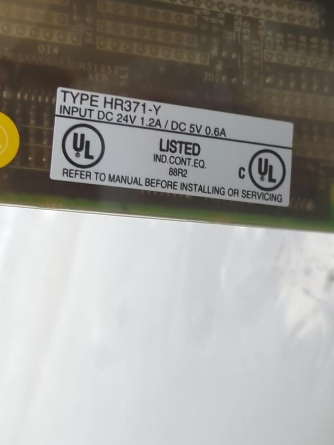 Used MAZAK,D65UB004830-HR371-1,PC BOARD ASSEMBLY PRE-OWNED