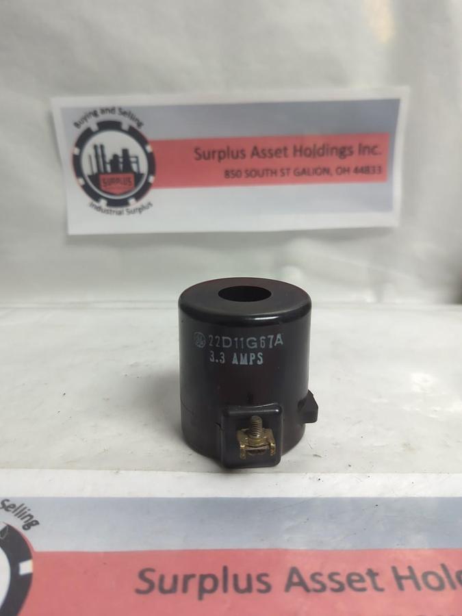 Used GE,22D11G67A,COIL 3.3 AMPS PRE-OWNED