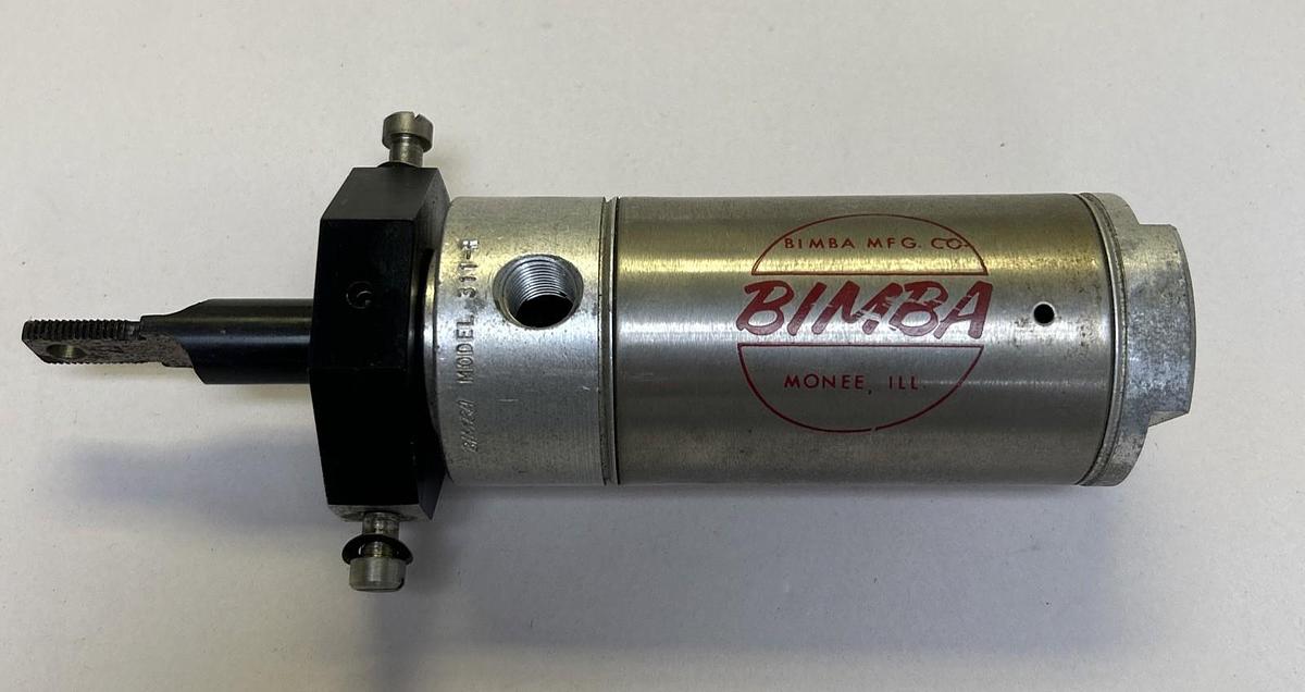 Used BIMBA,311-R,PNEUMATIC CYLINDER