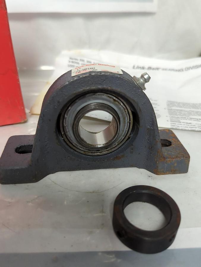 LINK BELT,P3W216U,PILLOW BLOCK BEARING 1 INCH BORE NOS