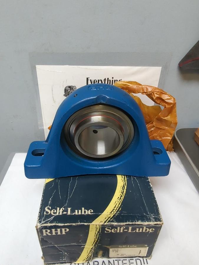 RHP,NP60,PILLOW BLOCK BEARING 60MM BORE NOS
