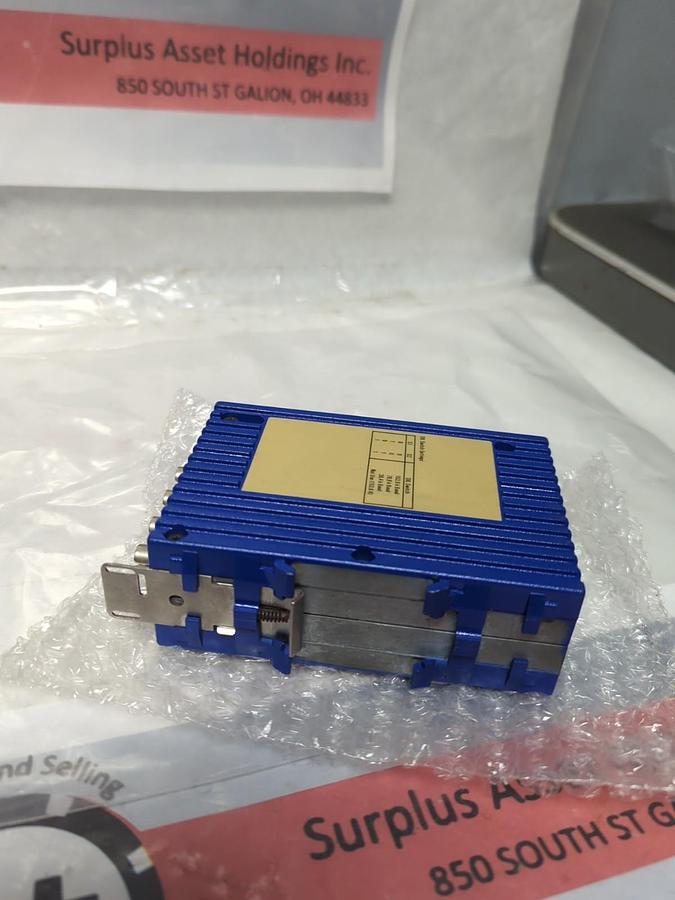 Used HIRSCHMANN,OZD GENIUS G12,FO GENIUS BUS TRANSCEIVER 24VDC 200mA PRE-OWNED