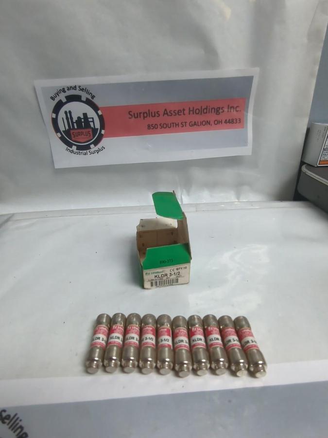 LITTELFUSE,KLDR-3-1/2,CLASS CC FUSES 3-1/2 AMP BOX OF 10 NOS
