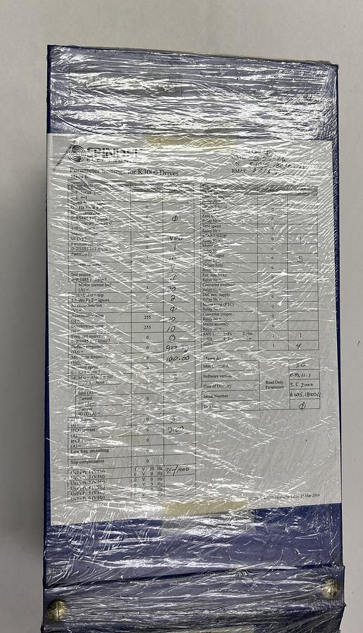 Used WARNER ELECTRIC,KT3015P-00-UV1,DRIVE REFURBISHED