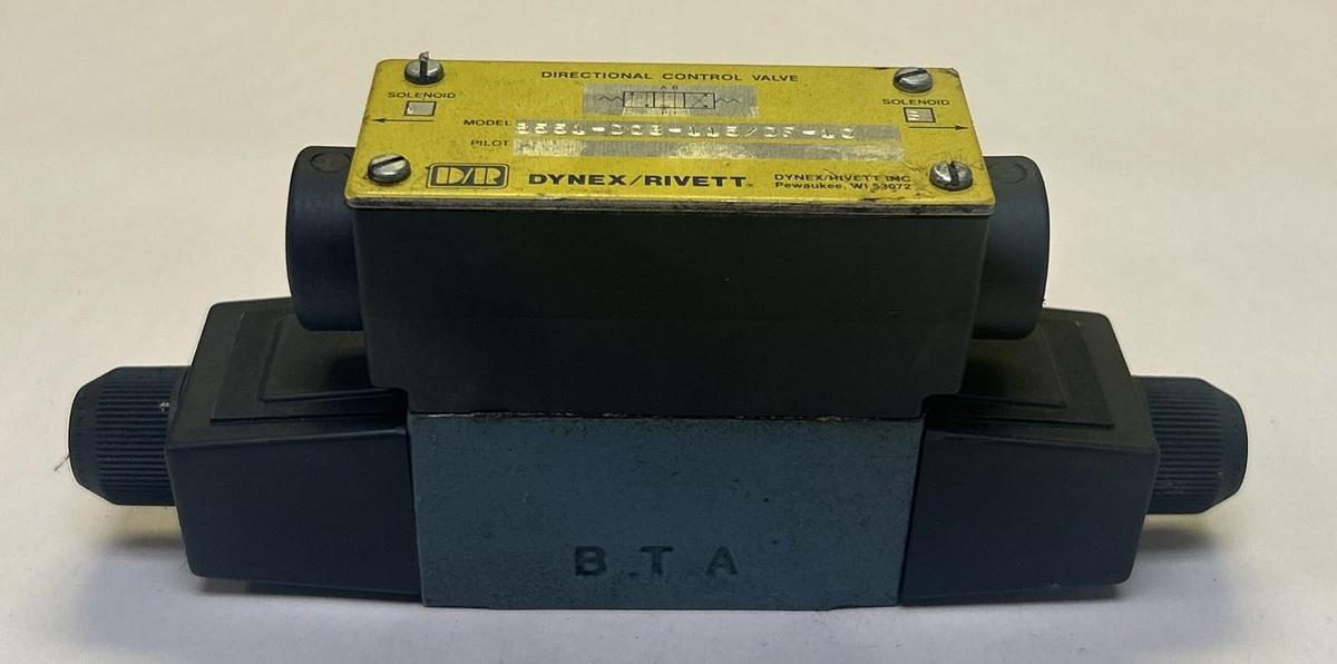 Used DYNEX / RIVETT,6551-D03-115/DF-10,DIRECTIONAL CONTROL VALVE