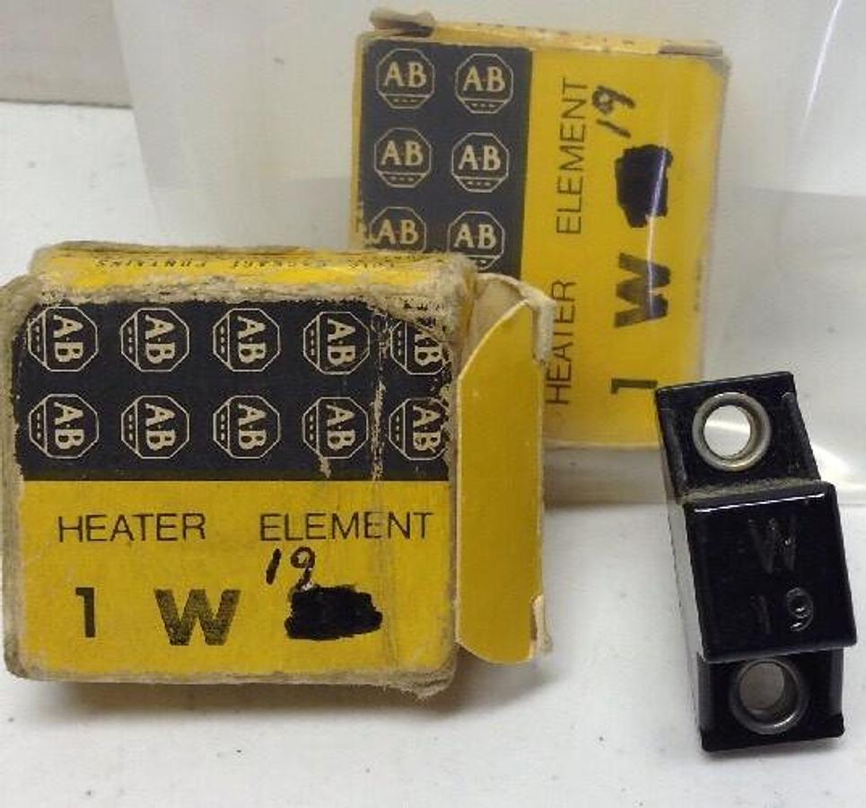 Allen-Bradley,W19,Heater Element LOT OF 2