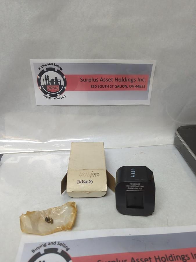 JOSLYN CLARK,TB103-20,COIL 440-480V 60HZ 440V 50HZ NOS