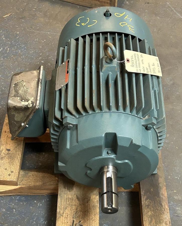 Used RELIANCE,P28G2325D,MOTOR 7.5HP / 30HP 460V 880RPM / 1760RPM 3PH 286T FRAME