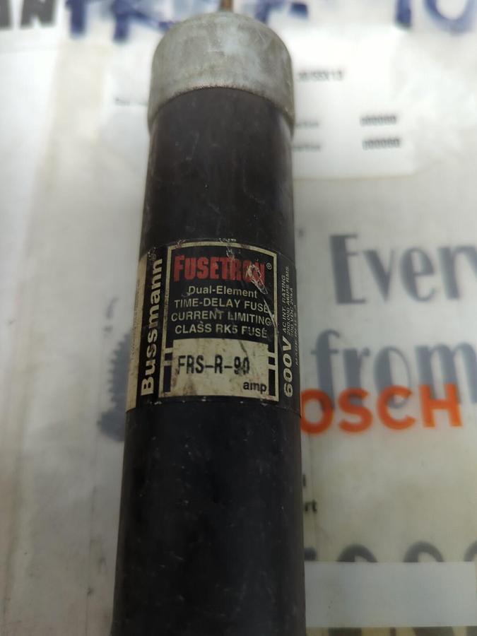 COOPER BUSSMANN,FRS-R-90,FUSETRON FUSES LOT OF 2 NOS