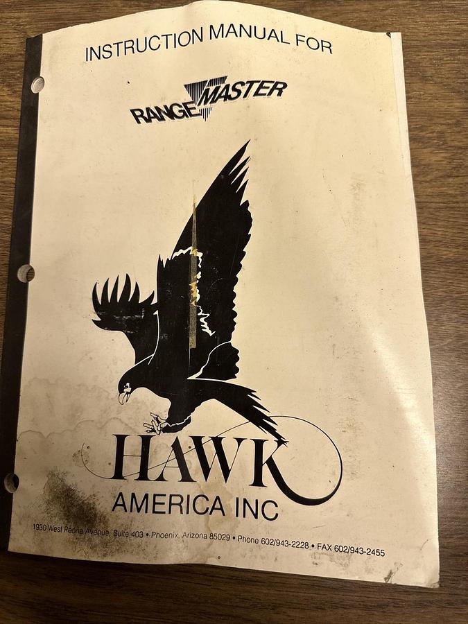 Hawk Rangemaster,RMA40-16-115,Ultrasonic Level Controller Amplifier