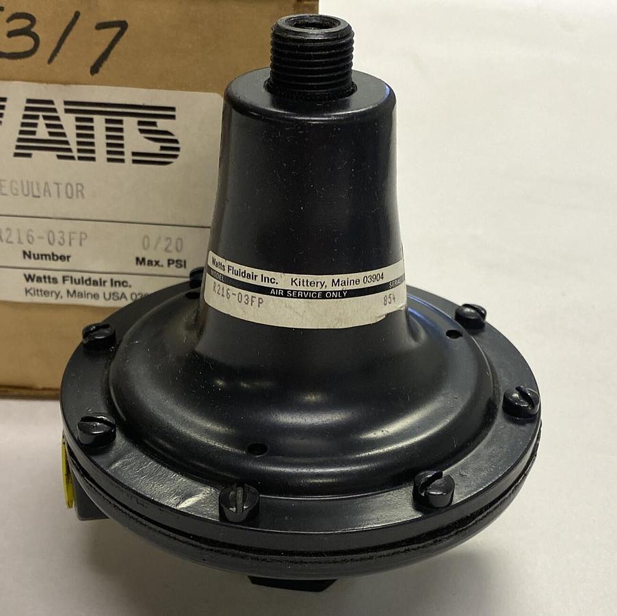 PARKER WATTS,R21603FP,PNEUMATIC REGULATOR NEW
