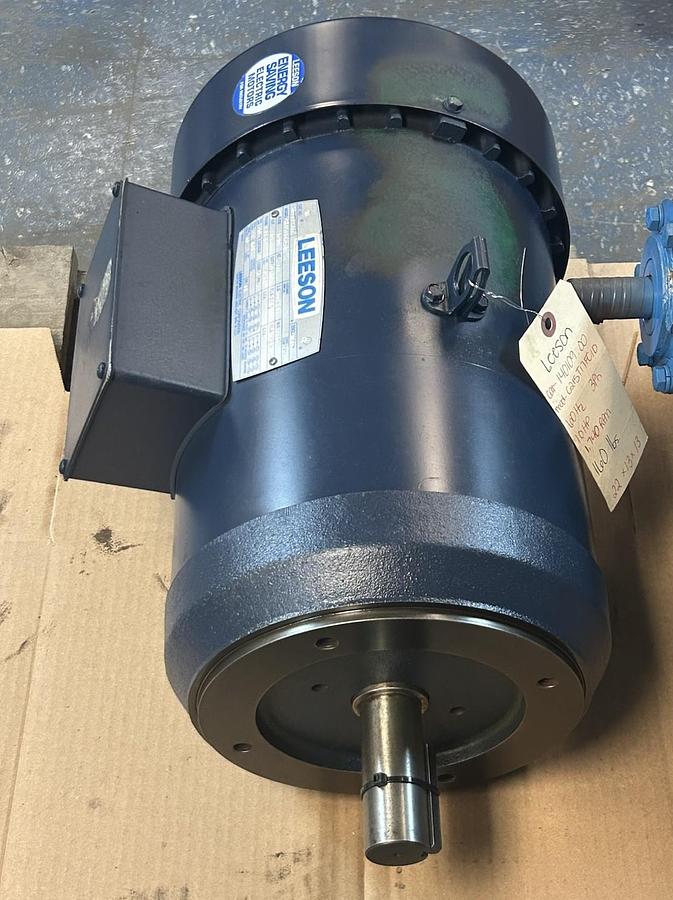 Used LEESON,140109.00,MOTOR 10HP 208-230/460V 1740RPM 3PH L215TC FRAME