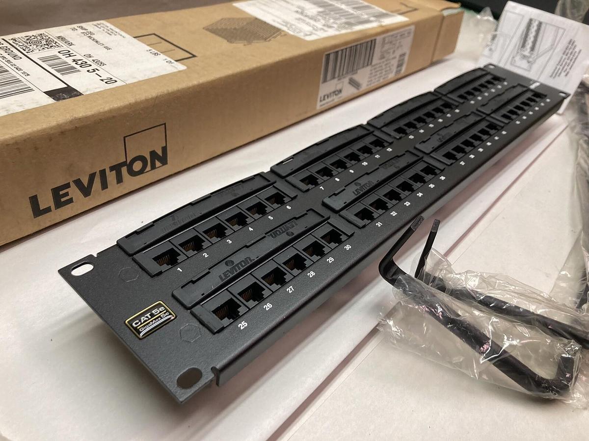Leviton,275-5G596-U48,Universal 5E Patch Panel