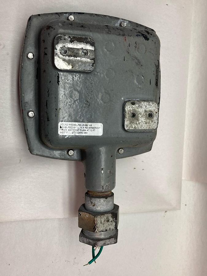 Used Edwards Signaling,879EX-G1,Haz Location Vibrating Horn 24VDC 0.16A