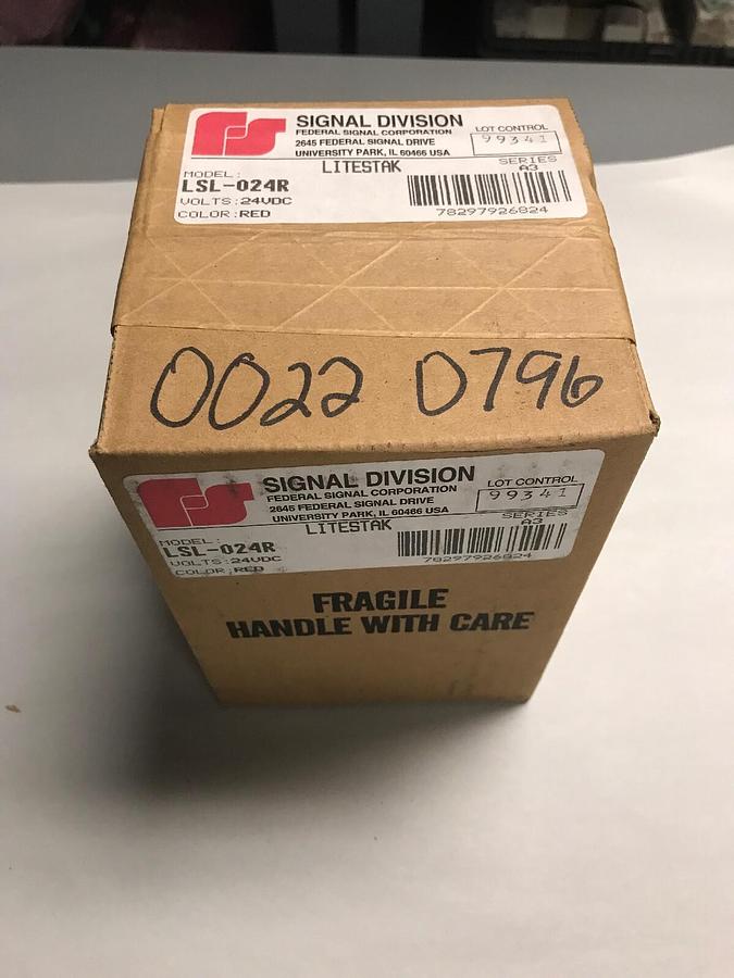 Used Federal Signal,LSL-024R,Red LiteStak
