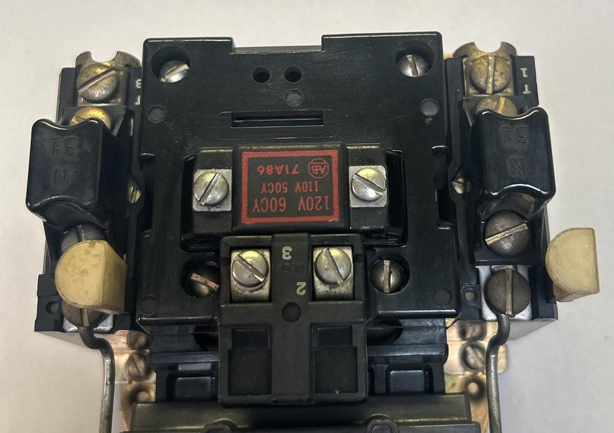 Used ALLEN BRADLEY,709BOD,SIZE 1 MOTOR STARTER