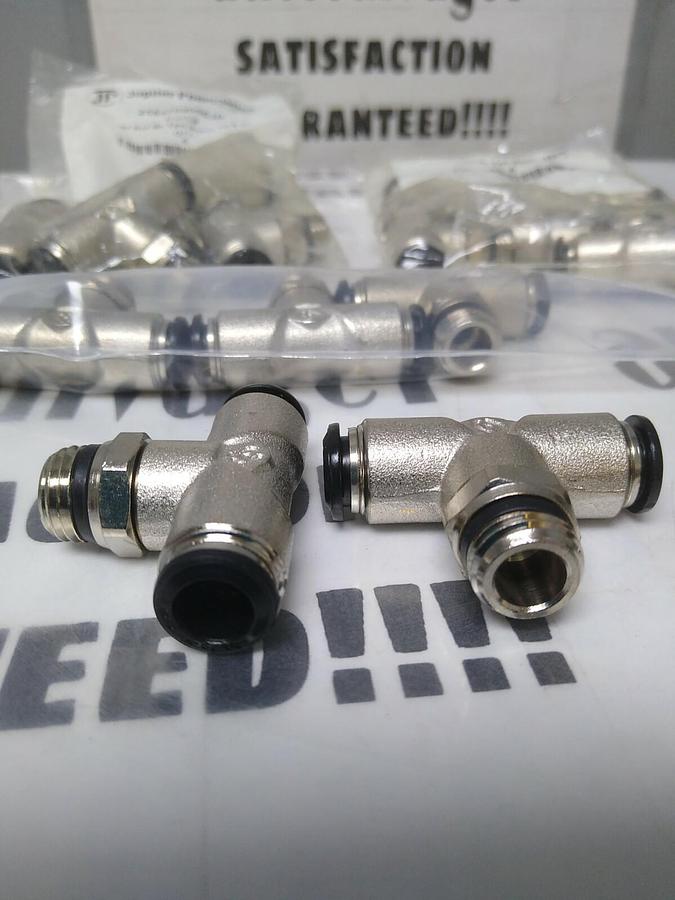 JUPITER PNEUMATICS,2555709065JP,SWIVEL BRANCH T 8MMX1/4 IN  LOT OF 15 NOS