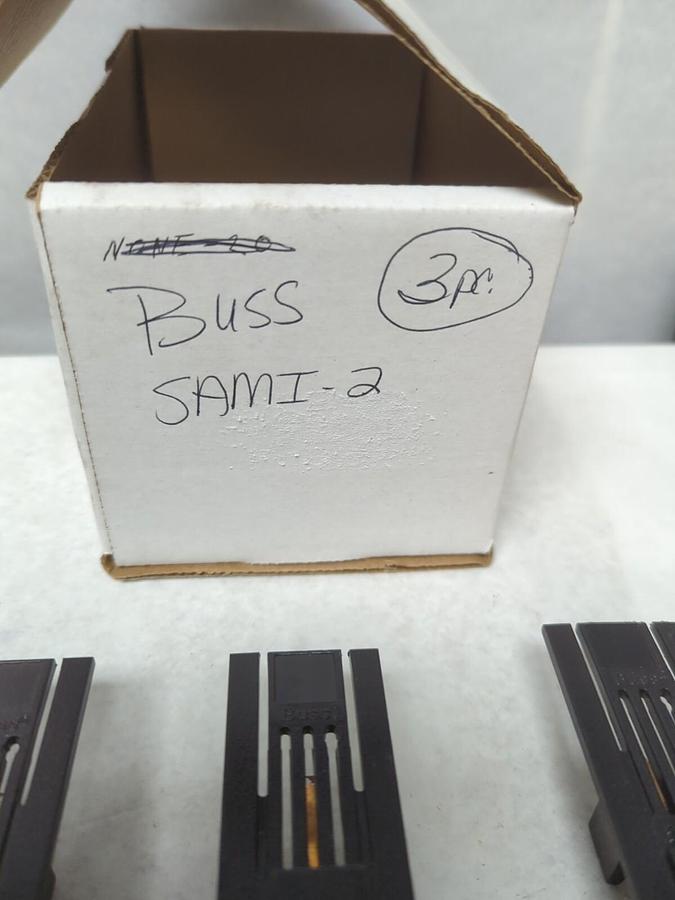 BUSS,SAMI-2,INDICATING FUSE COVER LOT OF 3 NOS