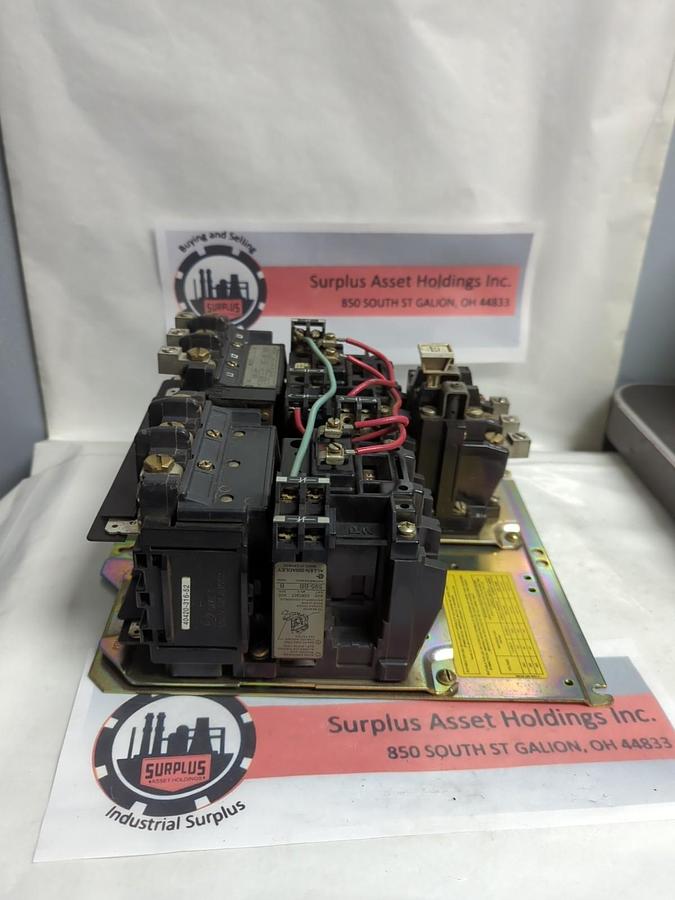 Used ALLEN BRADLEY,505-C0*,REVERSING STARTER SIZE 2 SERIES C PRE-OWNED