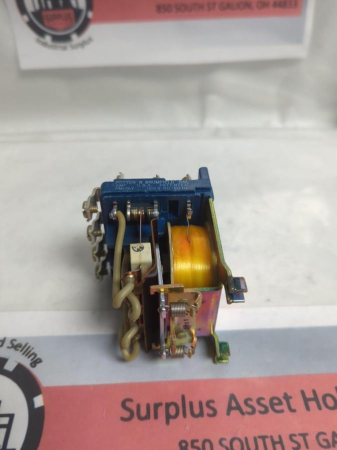 Used POTTER & BRUMFIELD,PM/ZAY-3310-2,CONTACT RELAY 120V 50/60HZ PRE-OWNED
