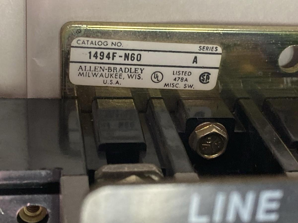 Allen-Bradley,1494F-N60,Disconnect Switch Ser A 600V Max