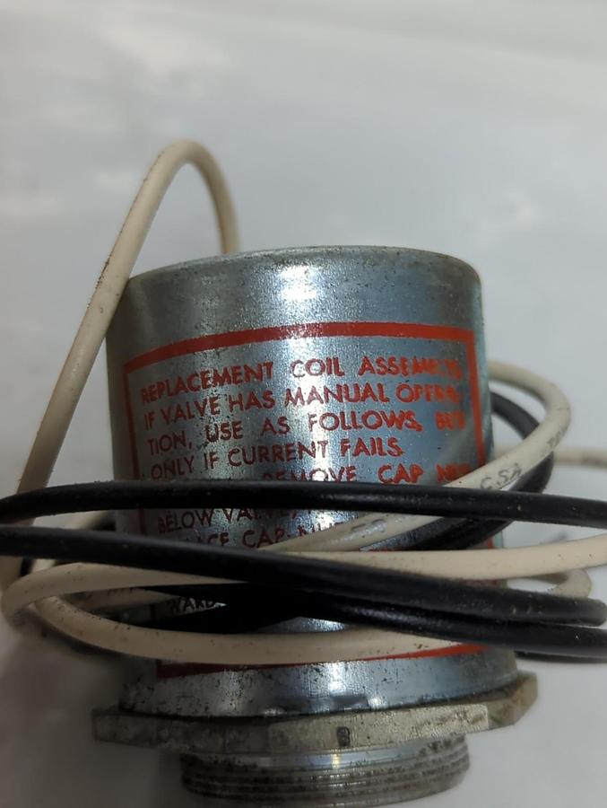 BASO,R46189-1B,BASOID COIL REPLACEMENT 230V 50/60HZ .058A 8.5W G-LP 1/2PSI NOS