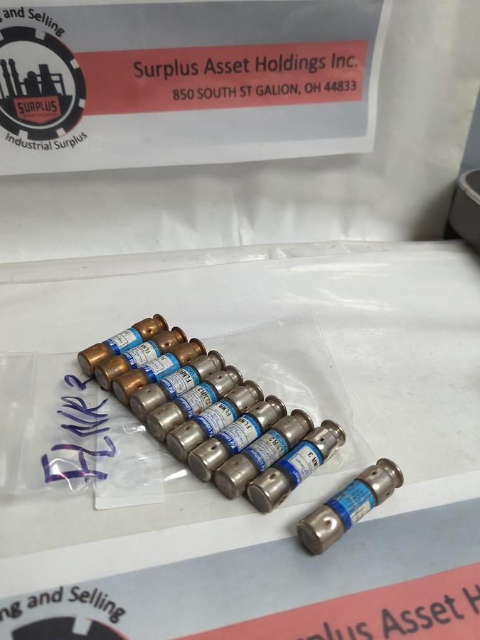 Used LITTELFUSE,FLNR3,TIME-DELAY 3 AMP FUSE LOT OF 10 PRE-OWNED