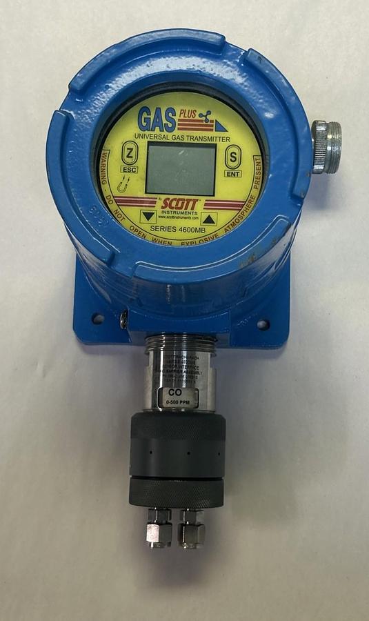 Used SCOTT INSTRUMENTS,4600MB,GAS PLUS UNIVERSAL GAS TRANSMITTER