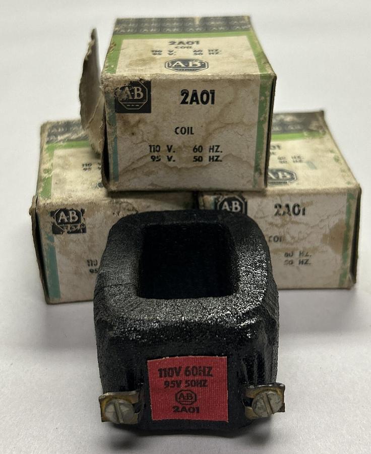 ALLEN BRADLEY,2A01,COIL LOT OF 3 NOS