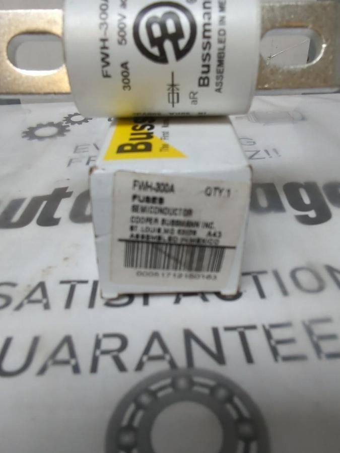COOPER BUSSMANN,FWH-300A, SEMICONDUCTOR FUSE NOS