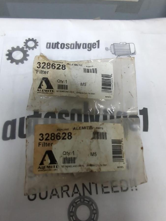 ALEMITE,328628 M5, STRAINER FILTER ELEMENT LOT OF 2 NOS